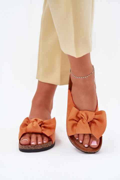 Klapki damskie Model Seressa WD293 Orange - Step in style