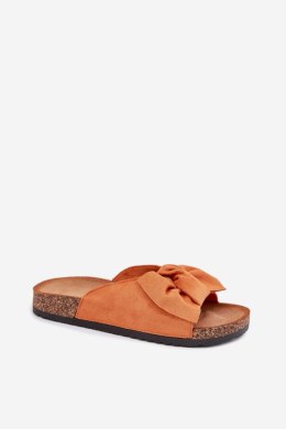 Klapki damskie Model Seressa WD293 Orange - Step in style