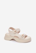 Sandały damskie Model Luvira 25SD42-8959 Beige