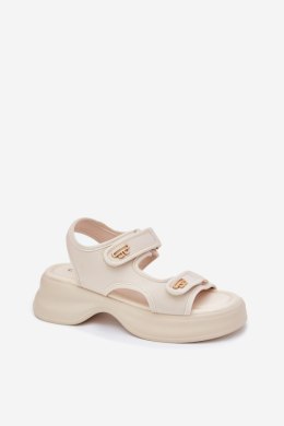 Sandały damskie Model Luvira 25SD42-8959 Beige