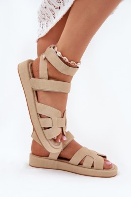 Sandały damskie Model Uvissa NN617 Beige