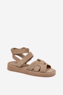 Sandały damskie Model Uvissa NN617 Khaki