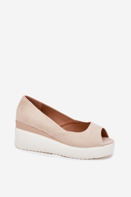 Sandały damskie Model Velira JH528P Beige