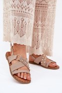 Sandały damskie Model Zanira LX9616 Beige