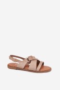 Sandały damskie Model Zanira LX9616 Beige