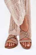 Sandały damskie Model Zanira LX9616 Beige