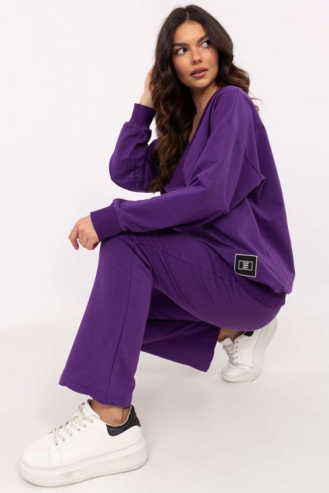 Komplet damski Model EM-KMPL-846.97 Dark Violet - Factory Price Hurtownia odzieży on-line, moda damska, bielizna i obuwie dla k Komplet damski Model EM-KMPL-846.97 Dark Violet - Factory Price Hurtownia odzieży on-line, moda damska, bielizna i obuwie dla k