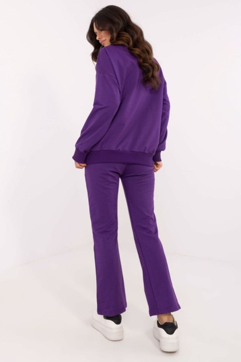 Komplet damski Model EM-KMPL-846.97 Dark Violet - Factory Price Hurtownia odzieży on-line, moda damska, bielizna i obuwie dla k Komplet damski Model EM-KMPL-846.97 Dark Violet - Factory Price Hurtownia odzieży on-line, moda damska, bielizna i obuwie dla k