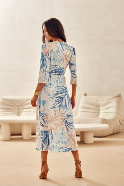 Sukienka damska Model Mirella SUK0522 21F Multicolor - Roco Fashion Sukienka damska Model Mirella SUK0522 21F Multicolor - Roco Fashion