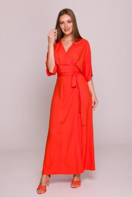Sukienka damska Model S406 Coral - Stylove