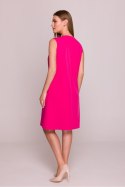 Sukienka damska Model S408 Pink - Stylove