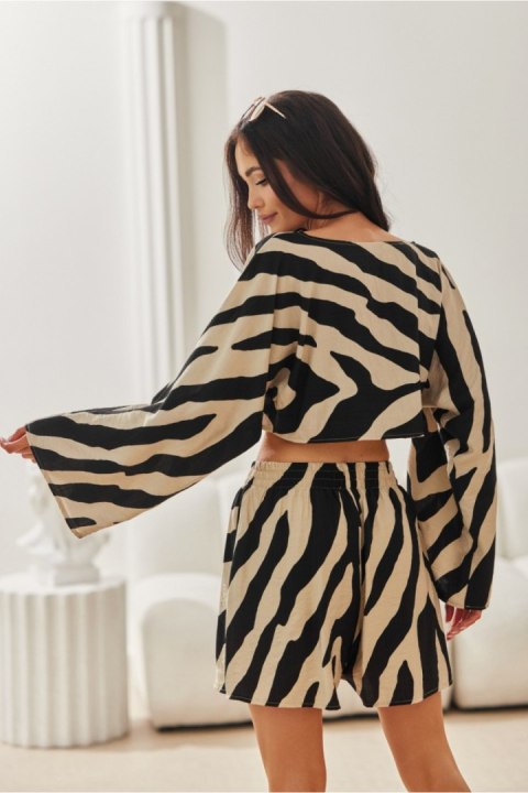 Szorty Damskie Model Ilaria SPN0010 L06 - Roco Fashion Szorty Damskie Model Ilaria SPN0010 L06 - Roco Fashion
