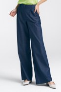 Spodnie damskie  jeansowe wide leg SD83 Denim - Nife