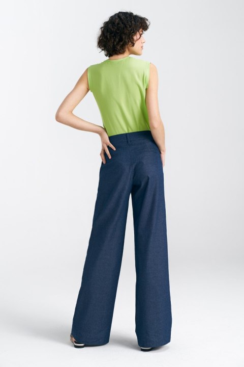 Spodnie damskie jeansowe wide leg SD83 Denim - Nife Spodnie damskie jeansowe wide leg SD83 Denim - Nife