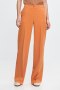 Spodnie damskie  wide leg z gumą w pasie SD113 Orange - Nife