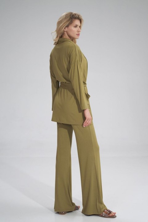 Bluza Damska Model M750 Light Oliwka - Figl Bluza Damska Model M750 Light Oliwka - Figl