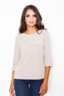 Bluzka damska Model M393 Beige - Figl