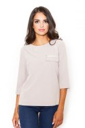 Bluzka damska Model M393 Beige - Figl