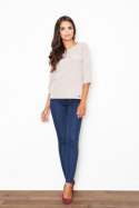 Bluzka damska Model M393 Beige - Figl