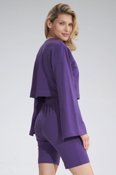 Bluza Damska Model M774 Violet - Figl Bluza Damska Model M774 Violet - Figl