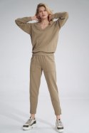 Bluza Damska Model M799 Beige - Figl