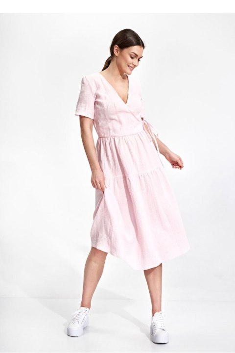 Sukienka Model M872 Pink - Figl Sukienka Model M872 Pink - Figl