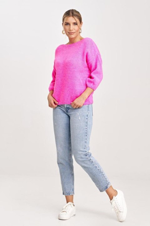 Sweter Damski Model M993 Pink - Figl Sweter Damski Model M993 Pink - Figl