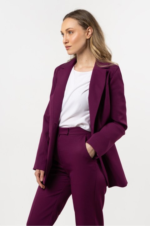 Marynarka Model A714 Plum - awama Marynarka Model A714 Plum - awama