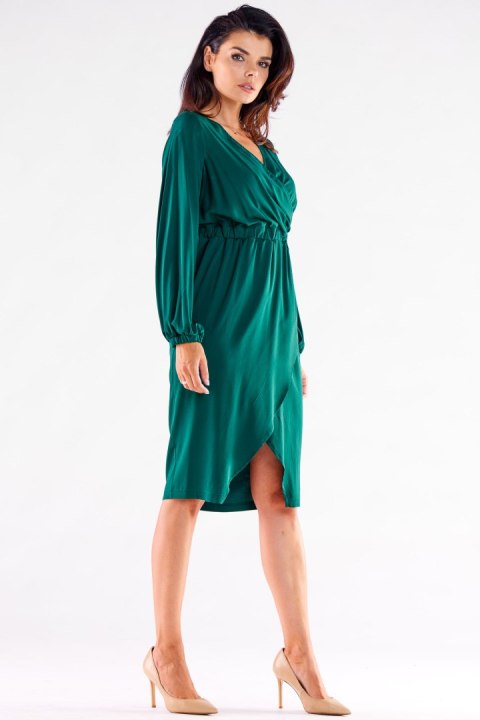 Sukienka Model A523 Bottle Green - awama Hurtownia odzieży on-line, moda damska, bielizna i obuwie dla kobiet - Matterhorn.pl Sukienka Model A523 Bottle Green - awama Hurtownia odzieży on-line, moda damska, bielizna i obuwie dla kobiet - Matterhorn.pl