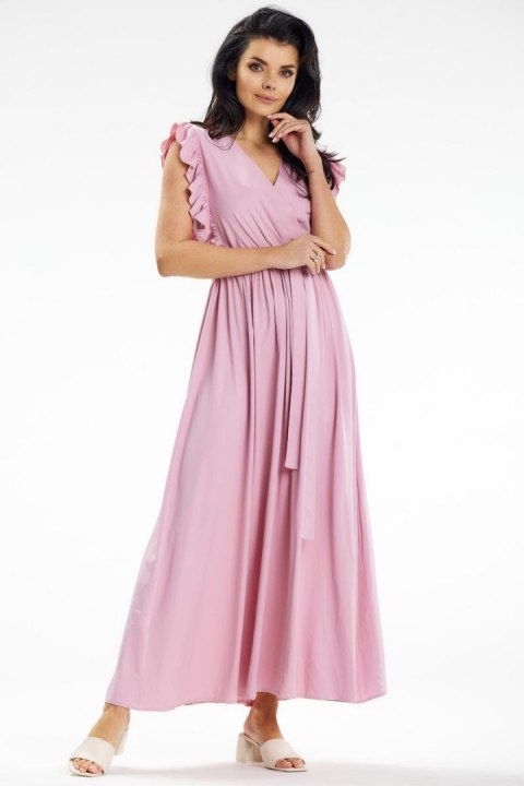 Sukienka Model A638 Dirty Pink - awama Sukienka Model A638 Dirty Pink - awama