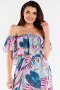 Bluzka damska hiszpanka Model A511 Tropical - awama