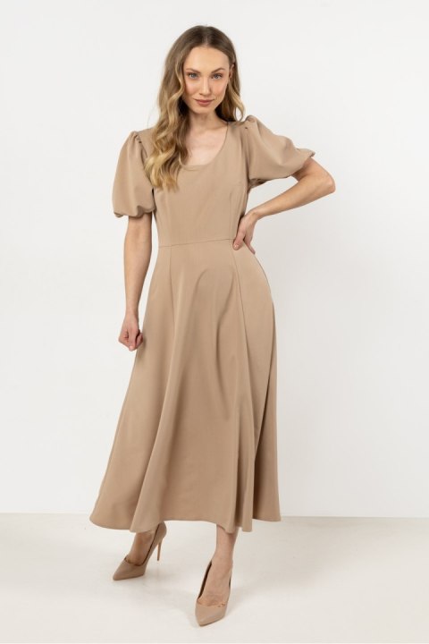 Sukienka Model A709 Beige - awama Sukienka Model A709 Beige - awama