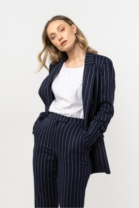 Marynarka Model A728 Navy - awama Marynarka Model A728 Navy - awama