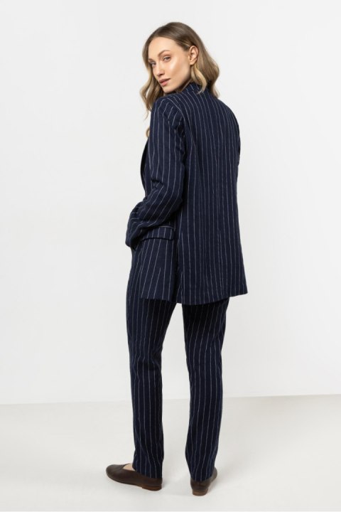 Marynarka Model A728 Navy - awama Marynarka Model A728 Navy - awama