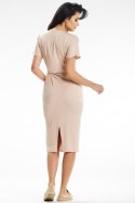 Sukienka Model A641 Beige - awama Hurtownia odzieży on-line, moda damska, bielizna i obuwie dla kobiet - Matterhorn.pl