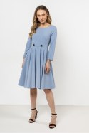 Sukienka Model A708 Brigth Blue - awama