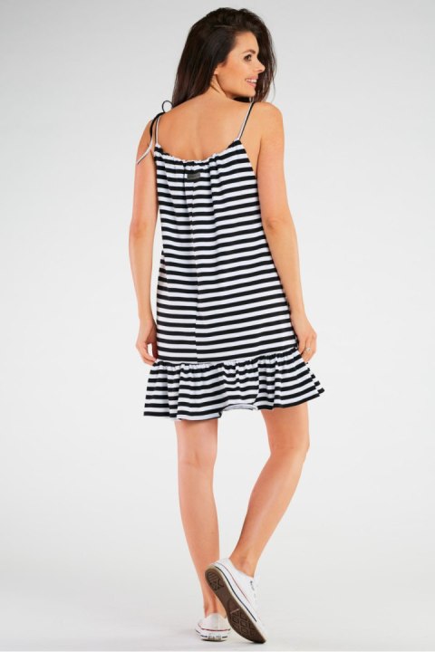 Sukienka Model M251 Black Stripes - Infinite You Sukienka Model M251 Black Stripes - Infinite You