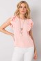 Bluzka damska Model TW-BZ-BI-BF002.88 Light Pink - Och Bella