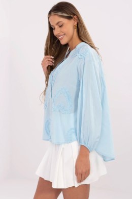 Bluzka Model TW-KS-BI-3145.67 Light Blue - Och Bella