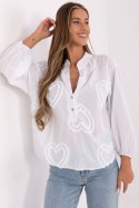 Bluzka Model TW-KS-BI-3145.67 White - Och Bella