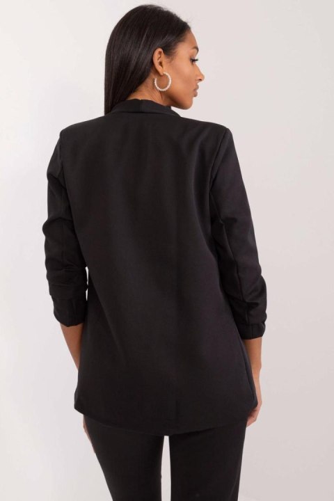 Marynarka Model TW-ZT-BI-27192.44P Black - Och Bella Marynarka Model TW-ZT-BI-27192.44P Black - Och Bella