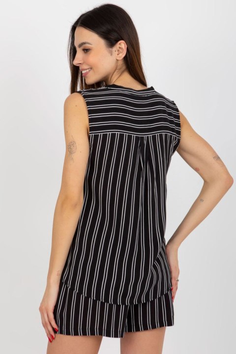 Bluzka damska Model D73771R11115A Black - Fresh Made Bluzka damska Model D73771R11115A Black - Fresh Made