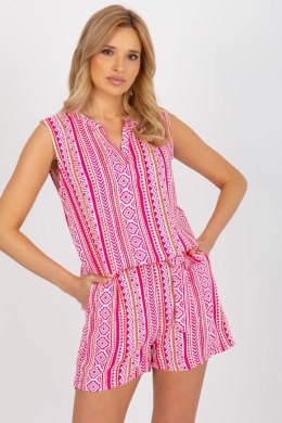 Bluzka damska Model D73771R11115A White/Pink - Fresh Made