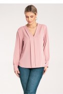 Bluzka Model M1135 Pink - Figl