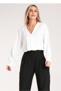 Bluzka Model M1135 White - Figl