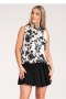 Bluzka Model M1143 Black - Figl