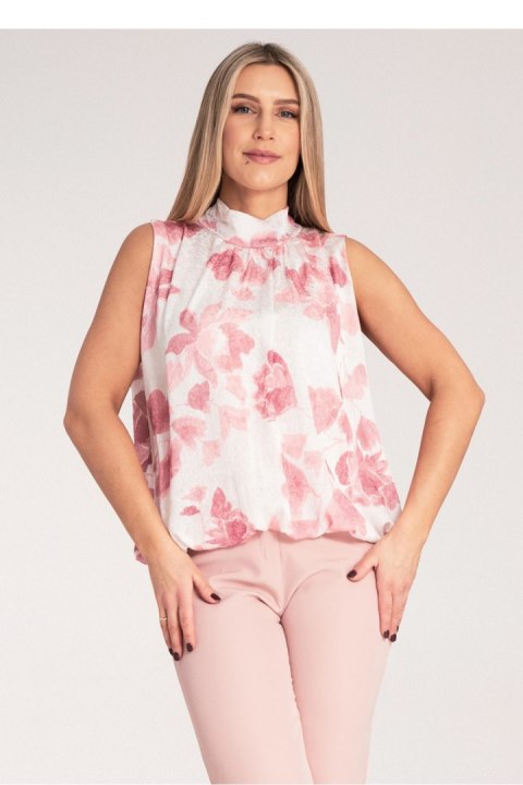 Bluzka Model M1143 Pink - Figl Bluzka Model M1143 Pink - Figl