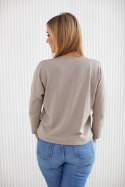 Bluzka damska Model M393/5 Beige/Ecru - La Aurora