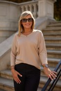 Bluzka damska Model M417/3 Beige - La Aurora