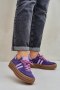 Sneakersy damskie skórzane Model Zazoo N1068S4 Dark Violet